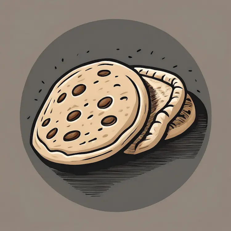 Pan Pita o Pan Árabe de Fermentación Natural